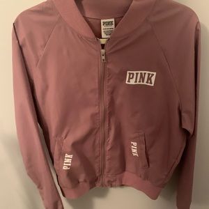 Mauve pink bomber jacket